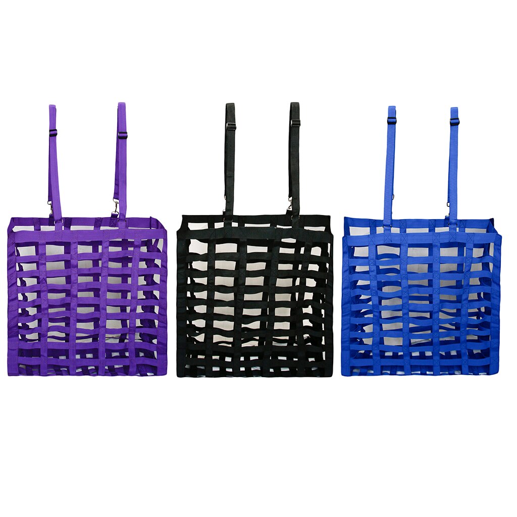 Slow Feed Paard Hooi Tas Met Verdelers Paardensport Hooi Feeder Hooi Netto Zak Opslag