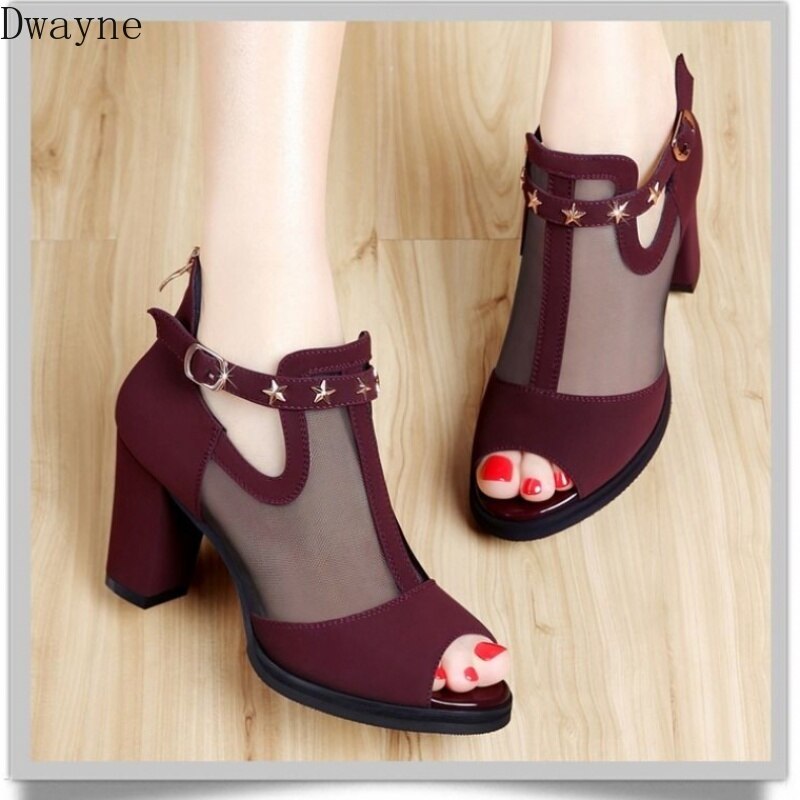 Netgaren dik en comfortabel wilde vismond coole schoenen voor dames