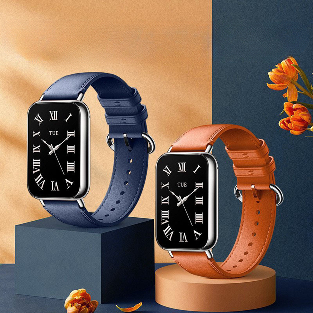 Leather Strap For Xiaomi Band 9 Pro / 8 Pro Breathable Watchband Bracelet Xiomi 9pro / 8pro Mi Band Watch Repalcement Belt