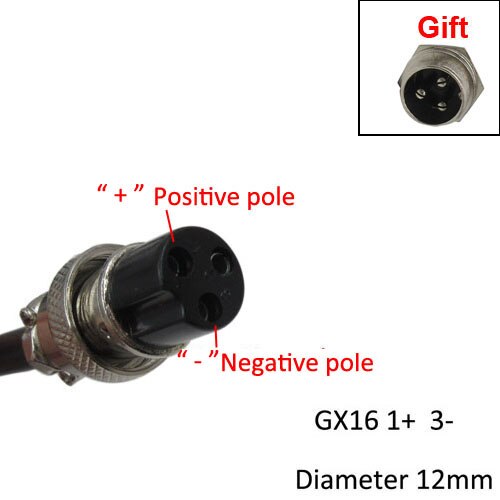 Chargeur de batterie au Lithium 58.8V 2a pour vélo et trottinette électrique, adaptateur pour batterie Li-ion 51.8V 52V 14S, GX16 XLRM avec ventilateur: GX16 / LES USA