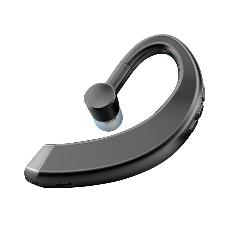 Draadloze Bluetooth Oortelefoon Eenzijdige Opknoping Ear Hoofdtelefoon Lange Standby In-Ear Oordopjes En Oor Loops Oortelefoon Voor Business: 01