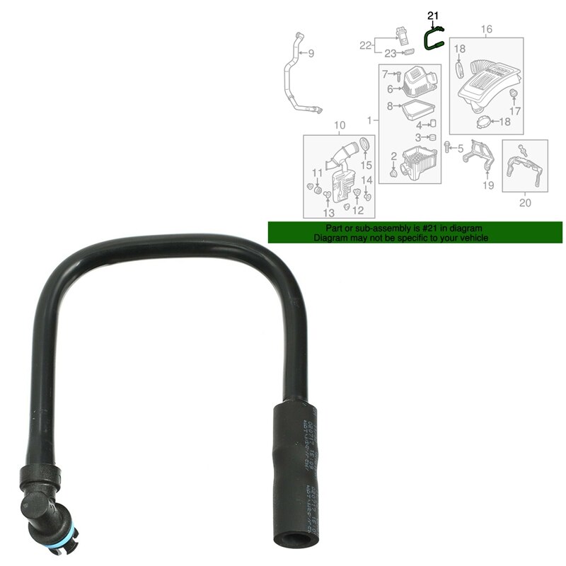 Tubo Manguera Pcv Compatible Civic 2016-2022 | Cuotas Sin Interés