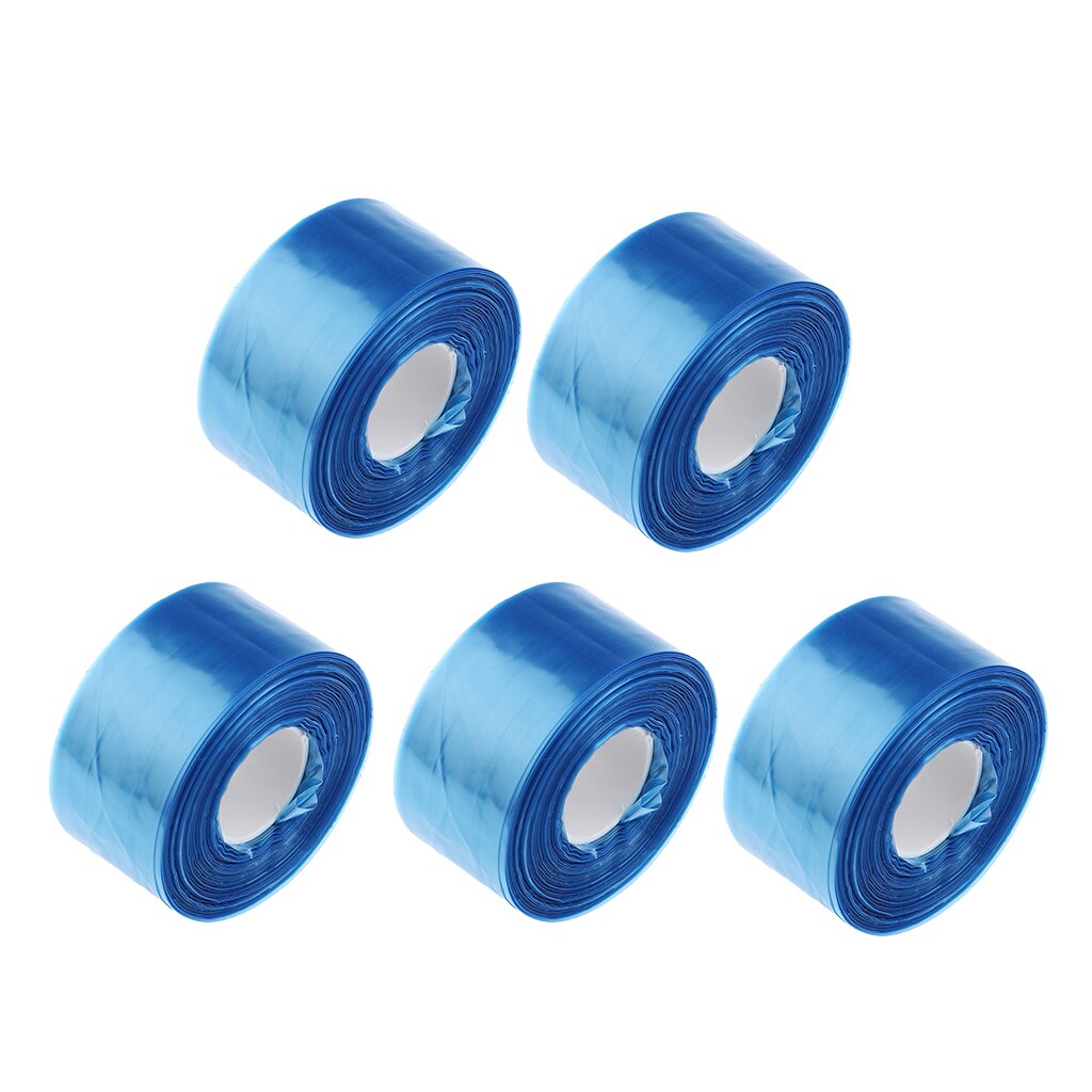 1000x Wegwerp Salon Haar Verven Coloring Protector Cover Voor Glazen Benen-Blauw