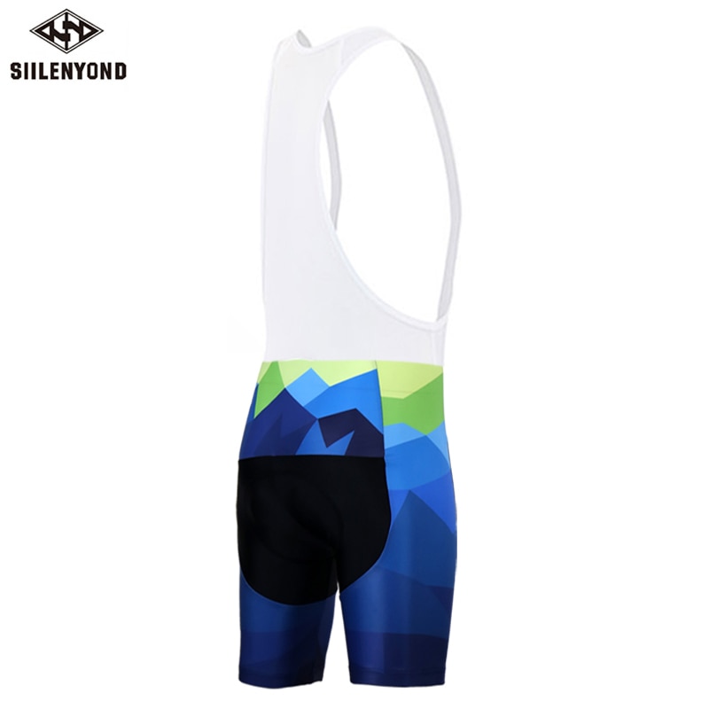 Siilenyond snabbtorkande cykelhaklapp tigers pro cykelhaklappshorts som andas bekväma mtb 3d gel vadderade sportkläder för män