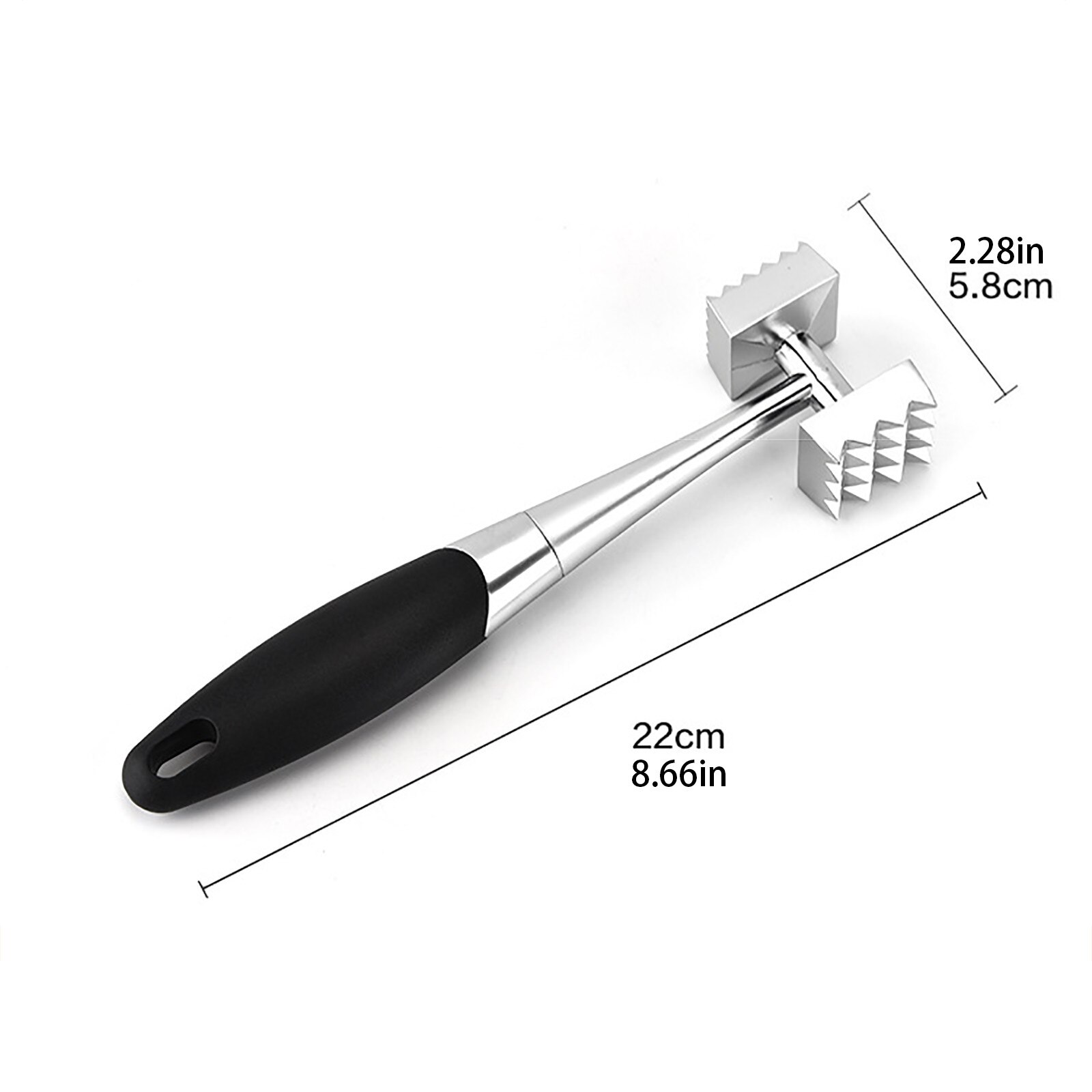 Keuken Tool Vlees Pounder Aluminium Metalen Vlees Mallet Tenderizer Voor Vlees & Gevogelte Gereedschap Steak Rundvlees Kip Hamer