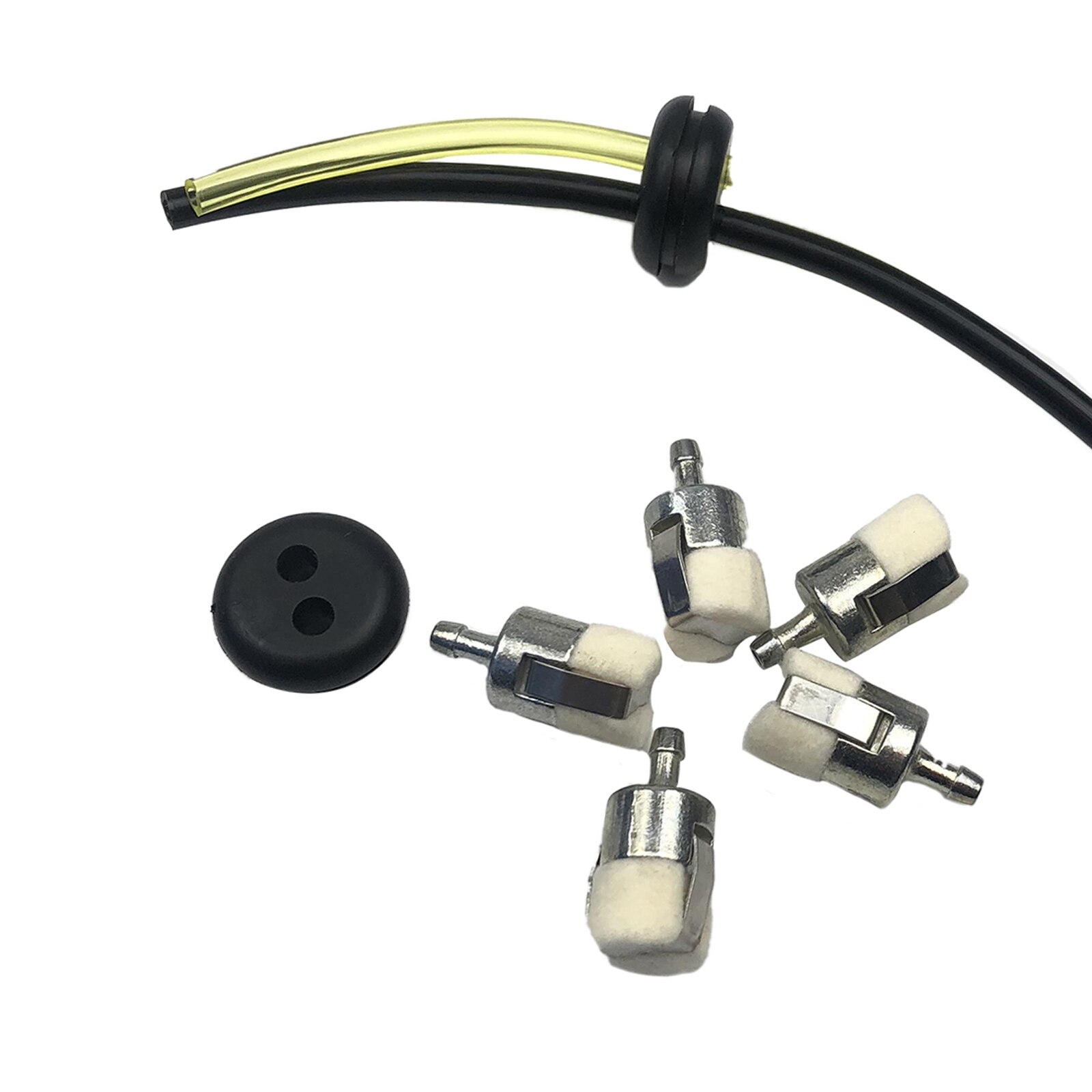 Vervanging 506742601 Brandstof Filters & Grommet Past Voor Husqvarna Redmax 350BT Blowers Fuel Line Filter Kit Onderdelen