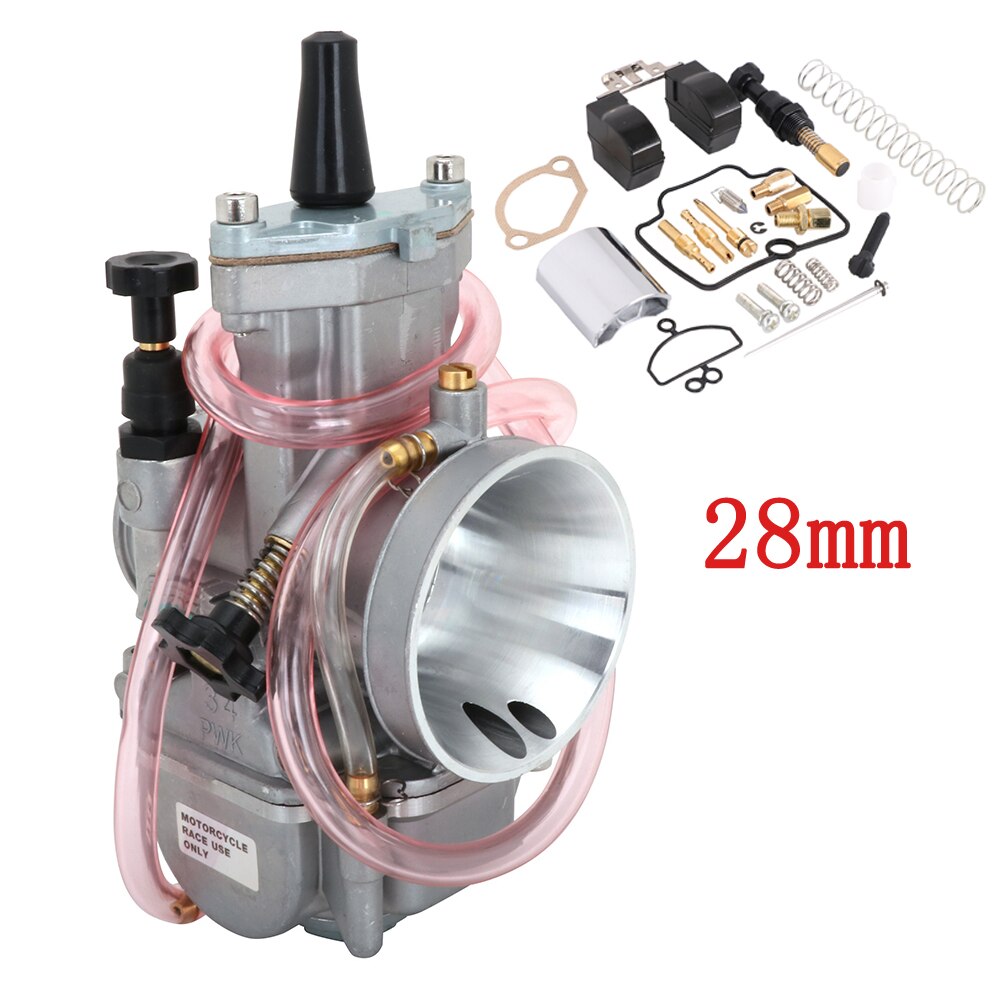 Universal For KOSO PWK 28 34 35 38 2T 4T For Keihin Mikuni Carburetor Carburador With Power Jet Repair Kit For Yamaha Suzuki: 28mm
