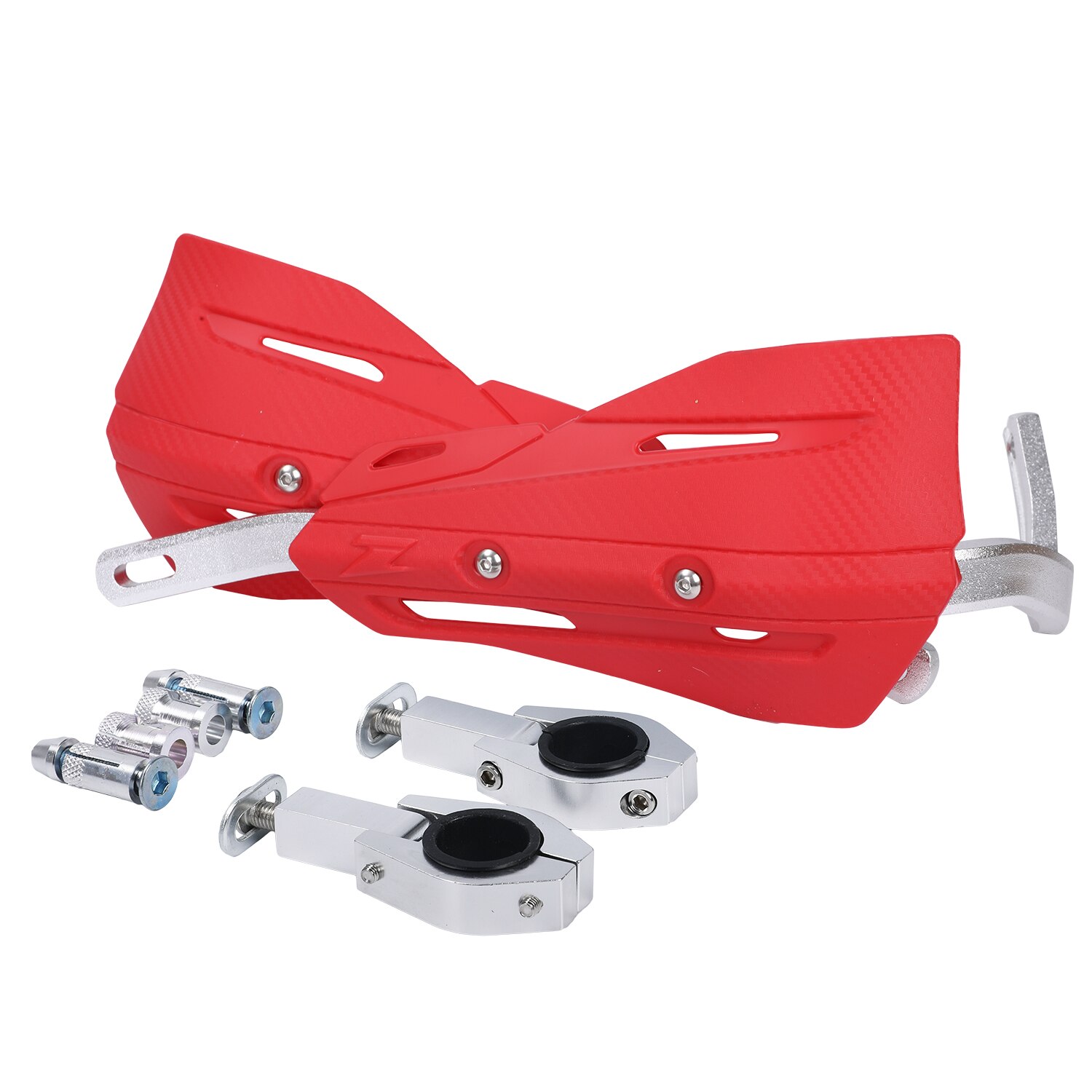 22 Mm 28 Mm Hand Guard Handguard Protector Forktm Kayo Sx Sxf Klx Kx Kxf Yz Yzf Cr Crf Rmz crossmotor Enduro Hand Bescherming: Red