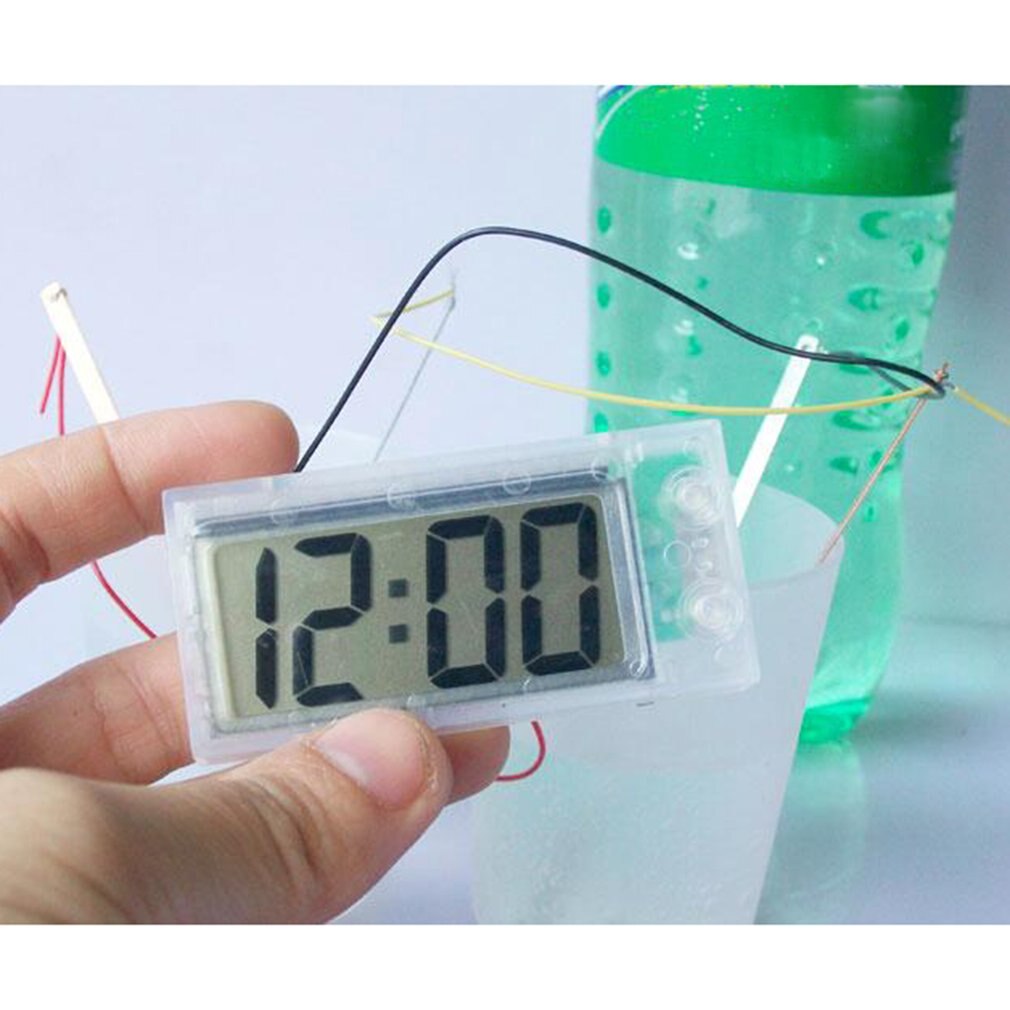 Fruit And Vegetable Environmental Protection Power Potato Clock Power Generation Digital Clock Power Generation Alarm Clock