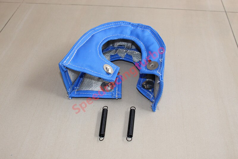 Turbo Blanket Heat Shield Cover Turbocharger T25 T28 T3 GT 25 28 30 32 35 BLUE