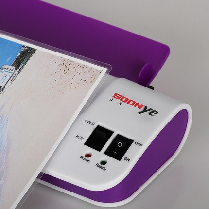 A4 Laminate Office And Composite Machine Suitable For File Photos Plasticizer Packaging Plastic Film