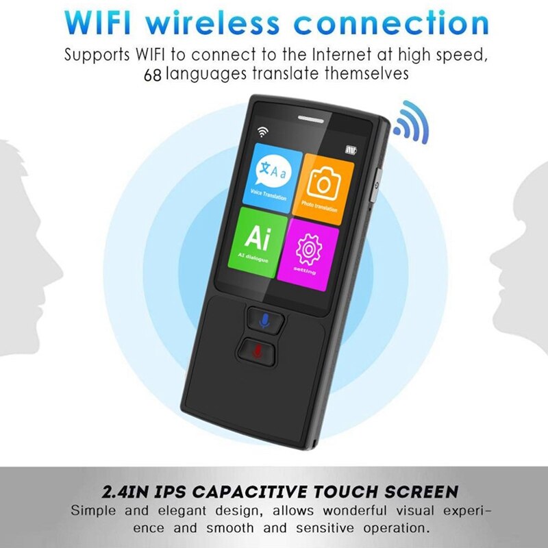 76 idiomas tradutor de voz d9 tradutor máquina de aprendizagem