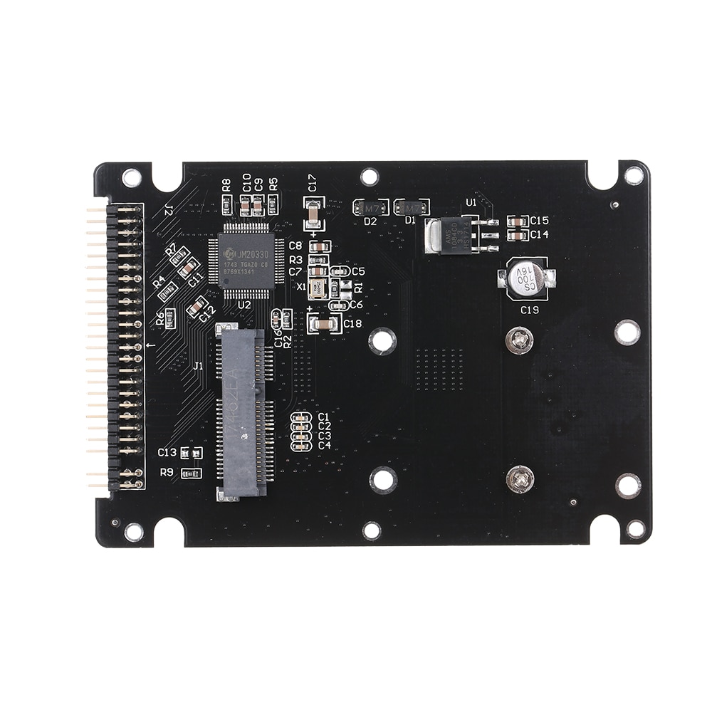 Adapter Card mSATA to IDE Adapter Card Converter Card mSATA to 2.5'' IDE Parallel Port Hard Disk Adapter Card