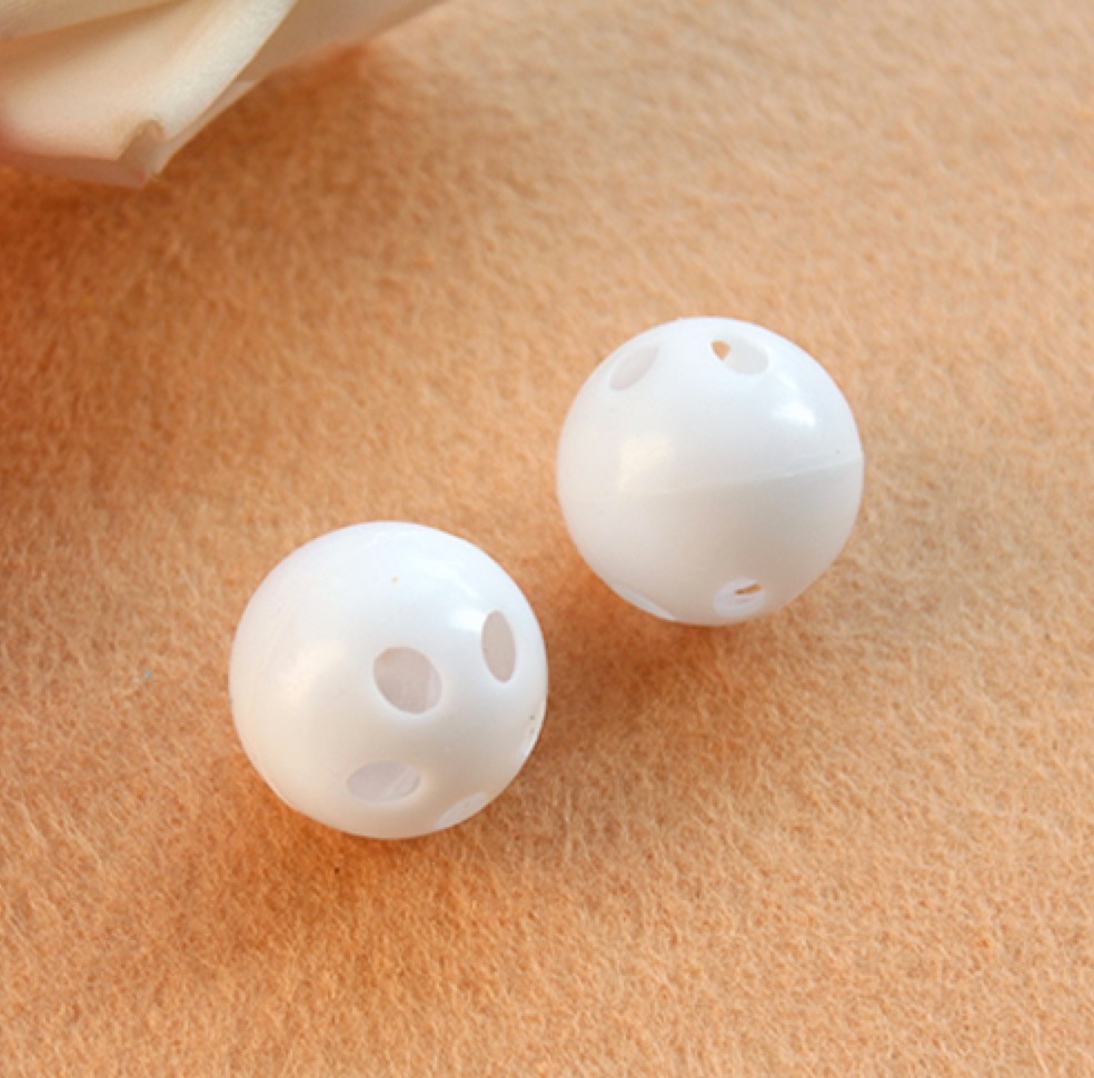 50 stuks piepers voor baby's, rammelaar, geluidsmaker, inzetstuk voor hondenspeelgoed 24mm