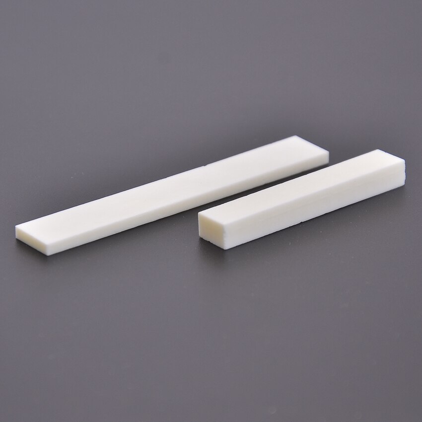 1pc 6 String Guitar Bone Nut and Bridge Saddle Made of Real Bone for acoustic/ electric guitar parts and accessories