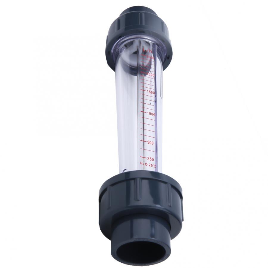 LZS-25(D) Liquid Flow Meter 250~2500L/h ABS Plastic Liquid Flow Rate Gauge High Accuracy Flowing Measuring Tool