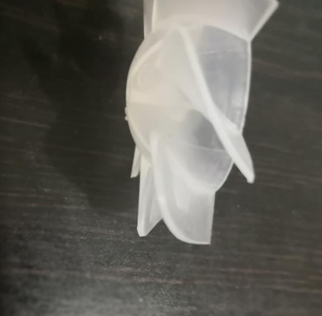55mm diameter Ventilator Delen plastic 7-blade fan blade voor Föhn