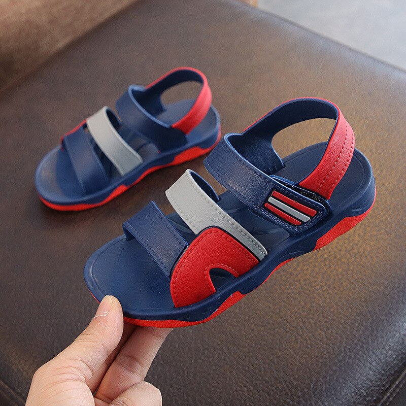 Koreaanse sandalen voor kinderen, babysandalen voor jongens, strandsandalen, waterdichte rubberen zomerschoenen voor jongens, sandalen voor kinderen