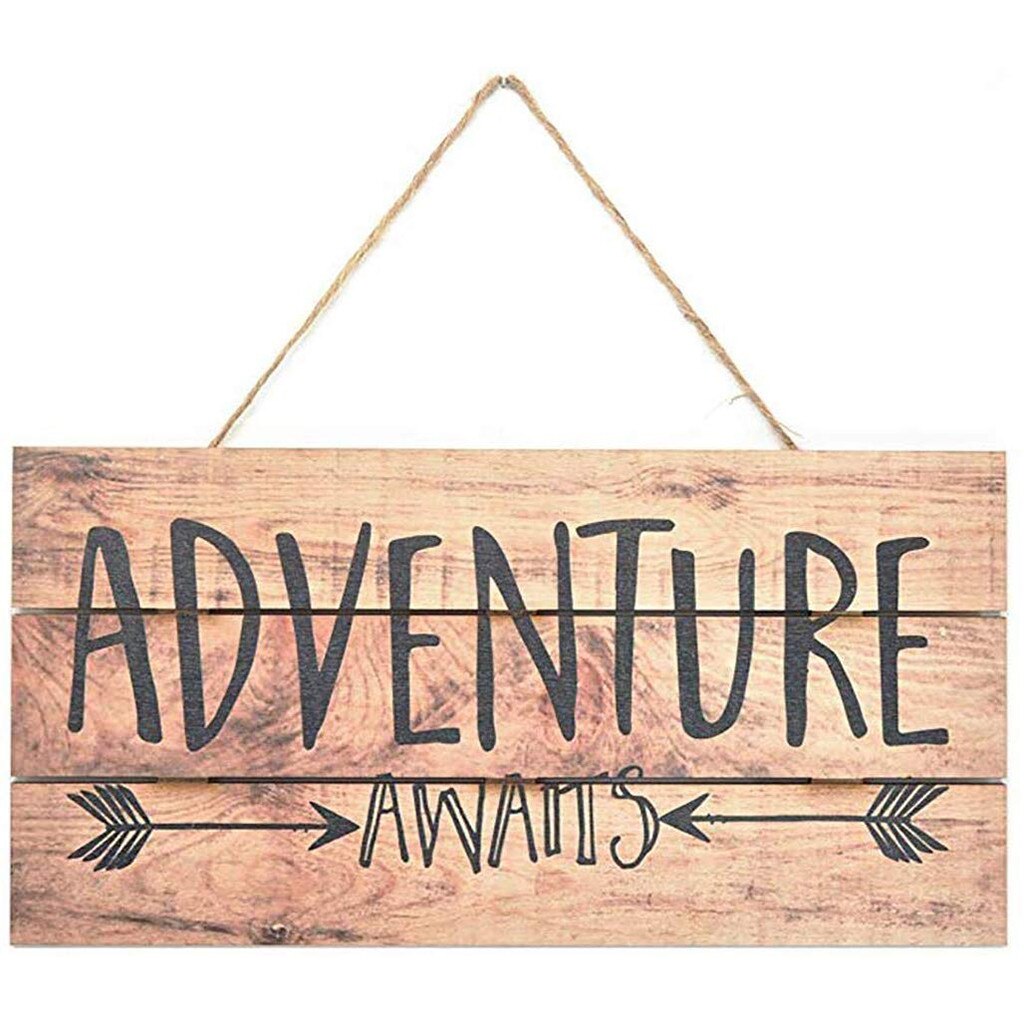 Wooden Wall Dooor Sign Have Yourself A Merry Little Christmas Wood Plank Hanging Sign Door Decoration Pendant: C