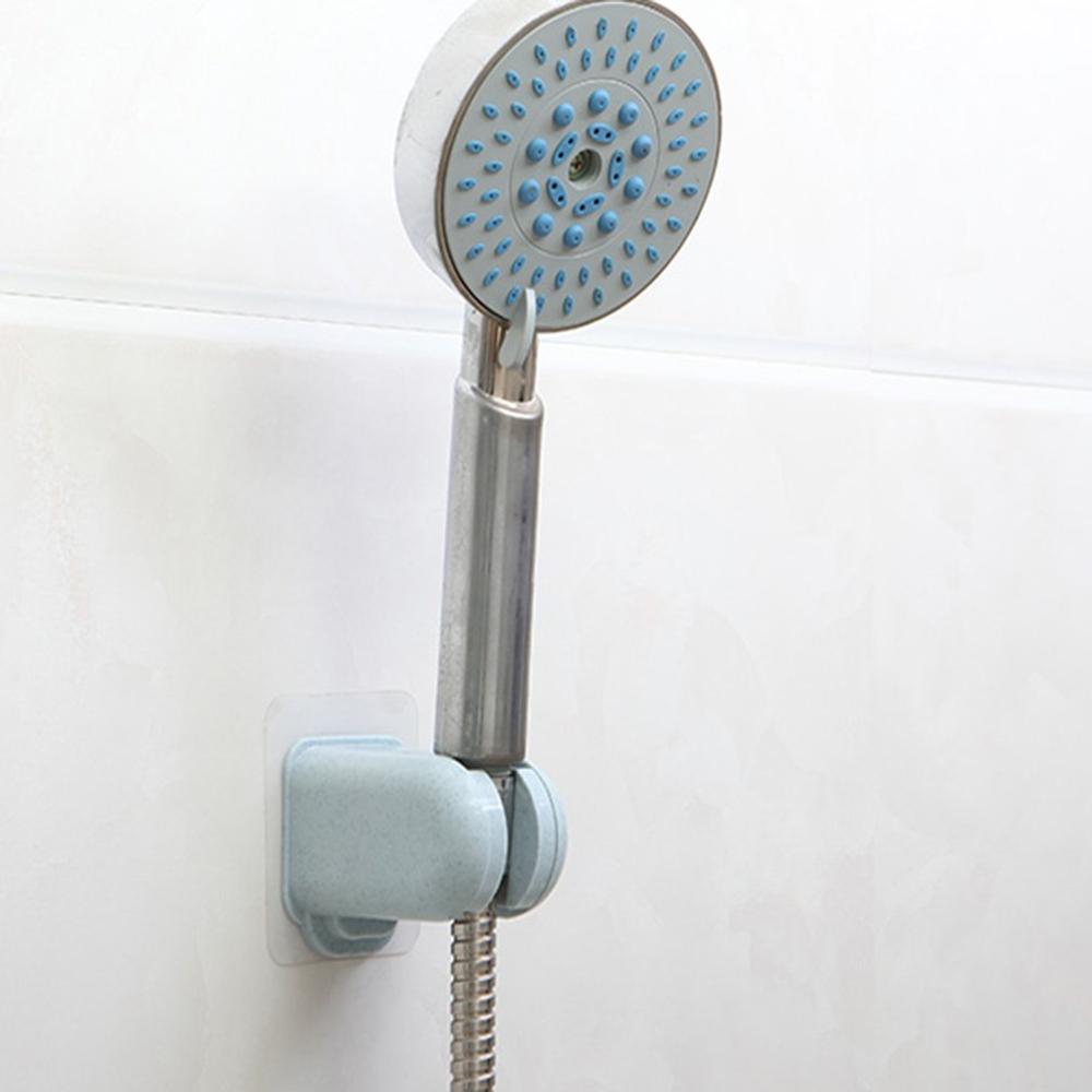 Badeværelse magisk non-stick justerbar sømfri brusestativ-nordisk blå har tre farver for lang holdbarhed: Blå