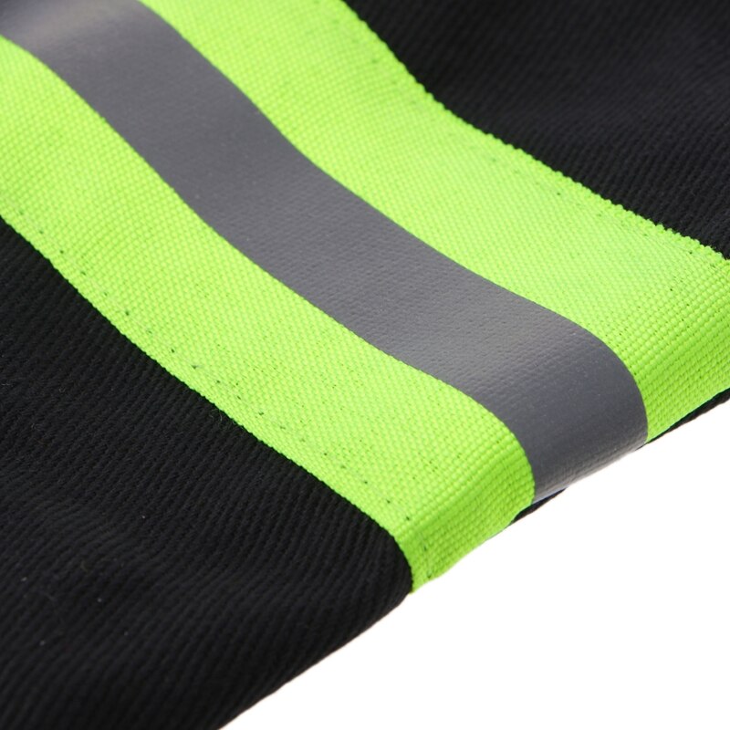 Fire Protective Gloves With Reflective Strap Resistant Flame Safety Equipment B2QF