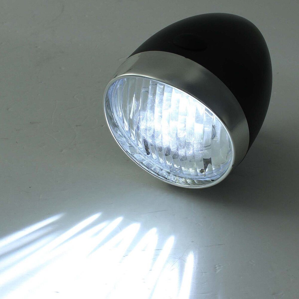 Fietsverlichting Fiets Led Licht 3 Led Zaklamp Fiets Front Light Fiets Lampretro Vintage Vuurtoren Licht Fiets Zaklamp
