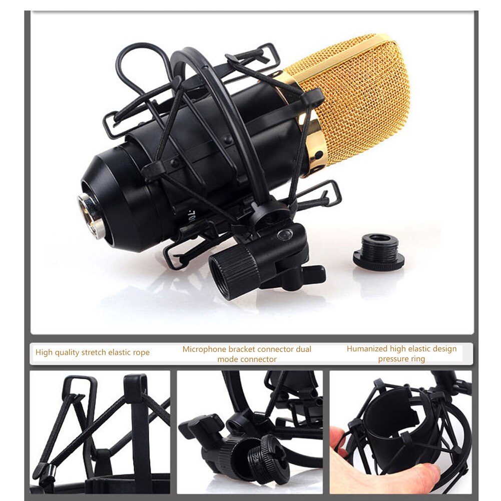 6 stuks microfoonclip drum clip schokbestendige microfoon clip