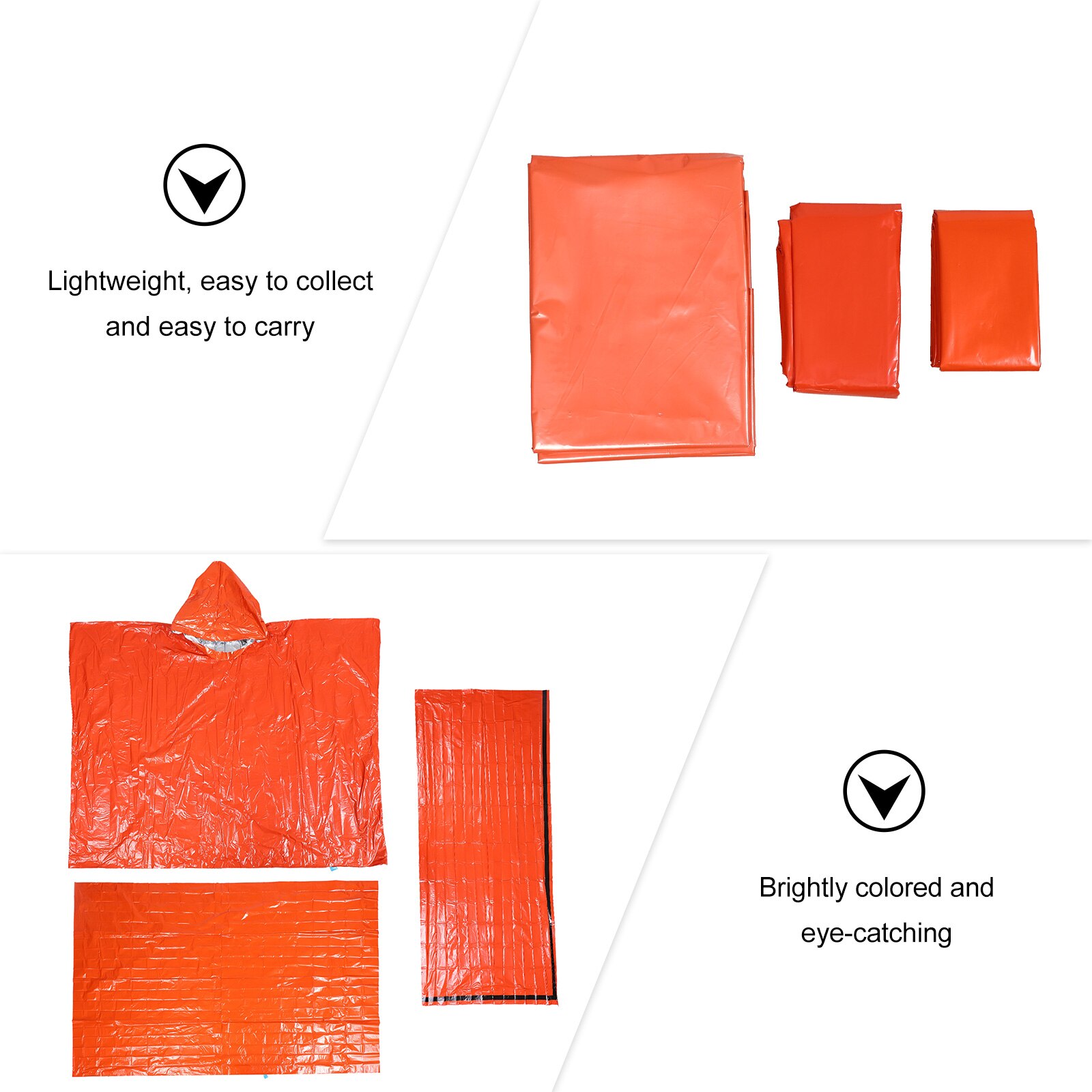 1 set schlafsack, robuster zeltschlafsack, regenschutz, thermodecke für camping