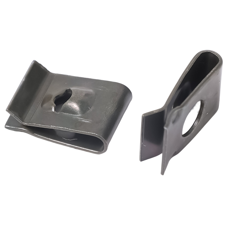 Tornillos autorroscantes, Clip de sujeción de Metal para coche, motocicleta, Clip tipo U con tornillo, Clip de protección antioxidante, Kit de hoja de hierro