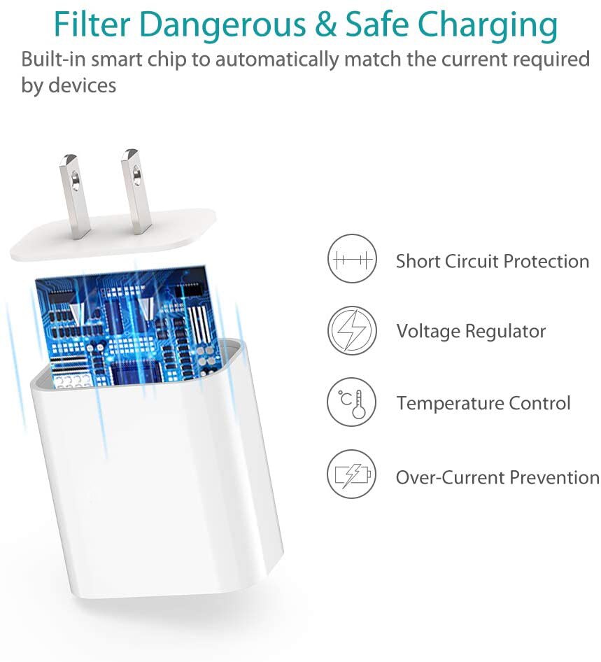 Original 20W USB-C Charger Adapter For iPhone 12 Pro Max 12 mini 11 XS Fast Charging EU Plug Quick PD USB Type C Travel Charger