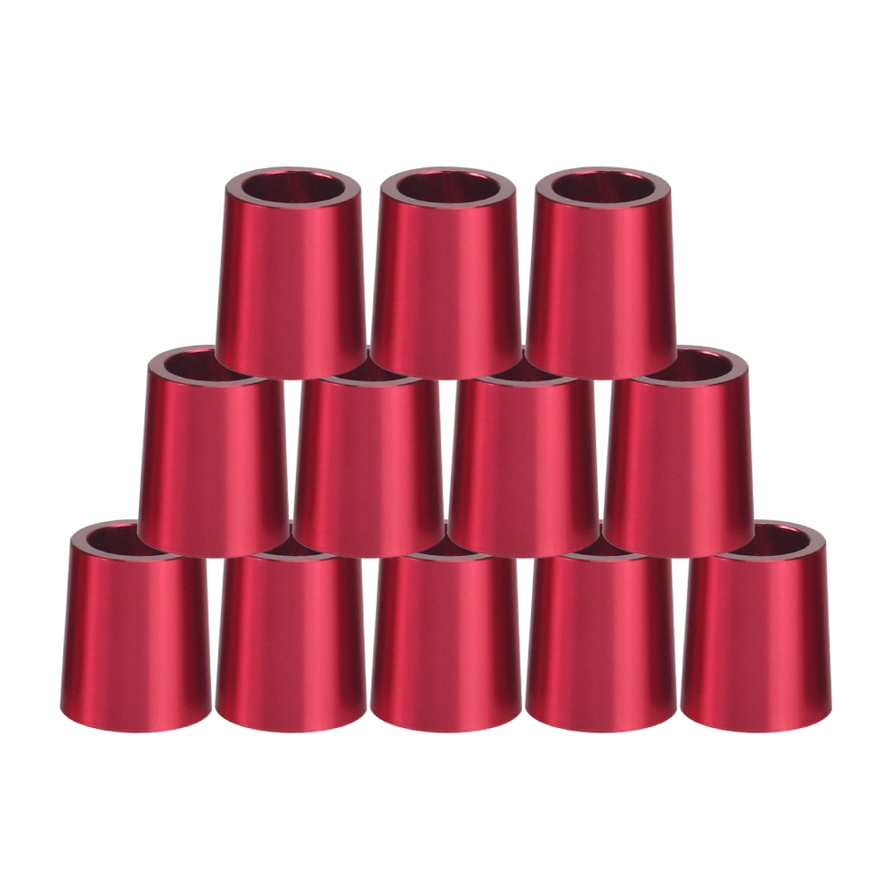 12Pcs .355 Golf Ferrules Multi Color Material for Irons Shafts