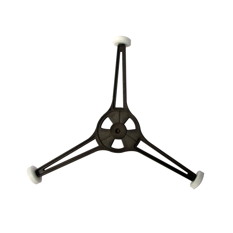 Mikroaaltouuni ruskea muovinen kolmion muotoinen alustatuki galanz mikroaaltouunin osat haier 24.5cm tasolasilevylle !