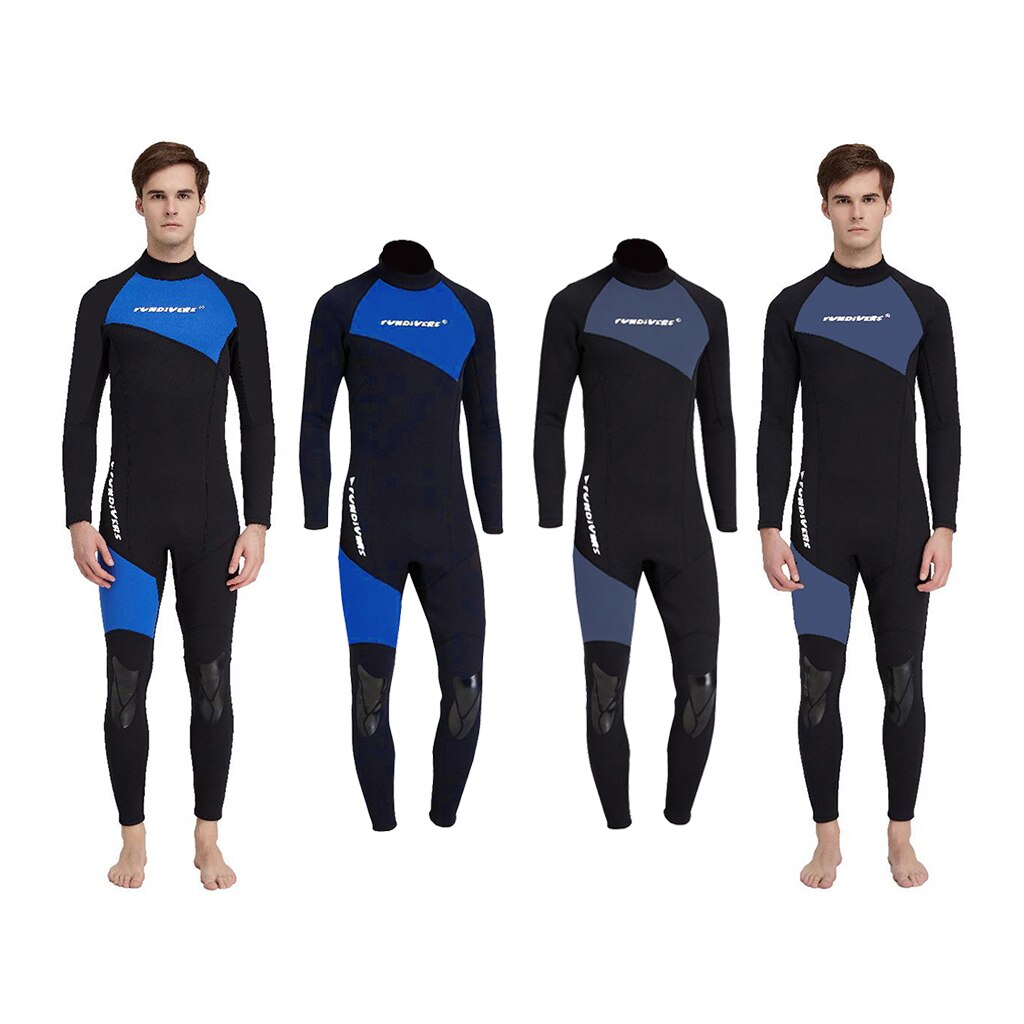 Stretchy Diving Wetsuit Dive Skin Suit Surfing Snorkelling UPF50+ Jumpsuit 1.5mm Neoprene Full Body Wet Suit Sportswear for Men