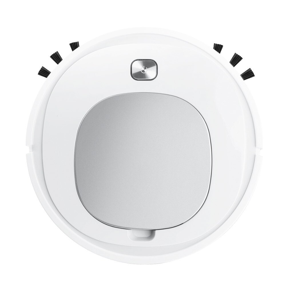 Best Sell Robot Vacuum Cleaner 90min Battery Life For Home Machine Cleaners 1500mAh Cleaning Products Autobiotic Smart Vacuuming: silver / AU