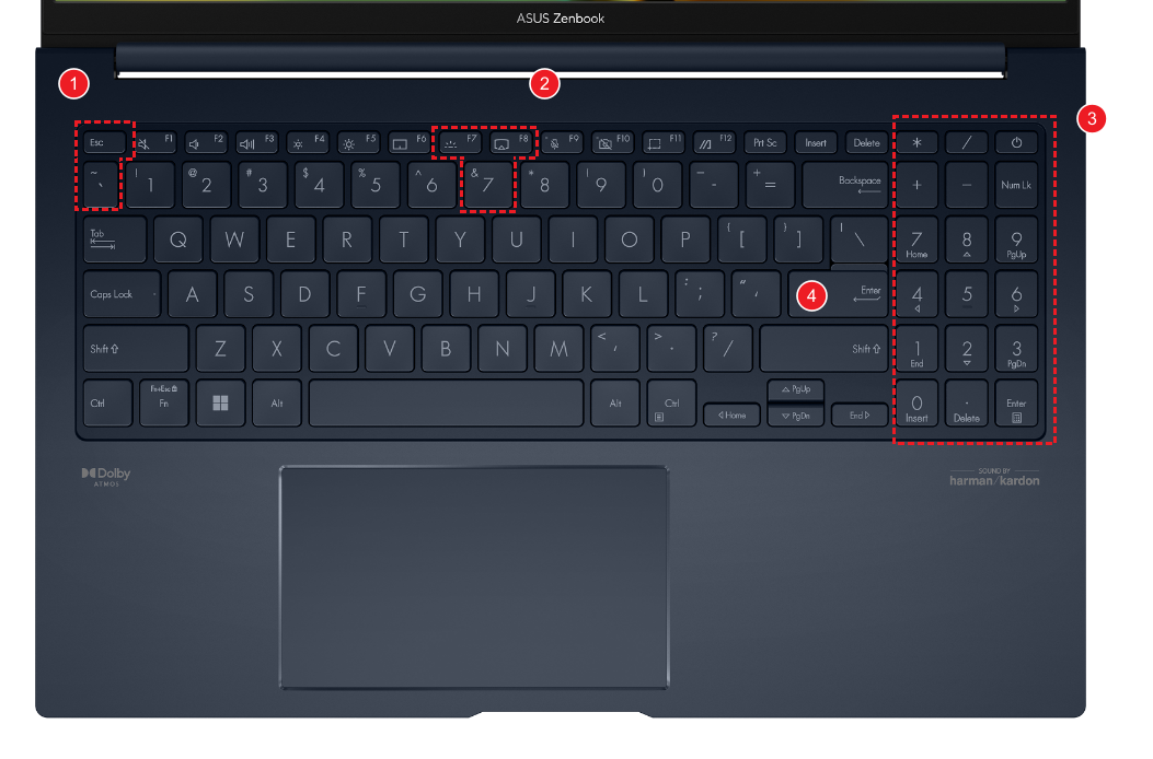 Silicone Laptop Keyboard Cover Skin For Asus Vivobook 15 OLED ( X1505 / M1505), Asus Vivobook 15 ( F1504 / X1504 ) 15.6''