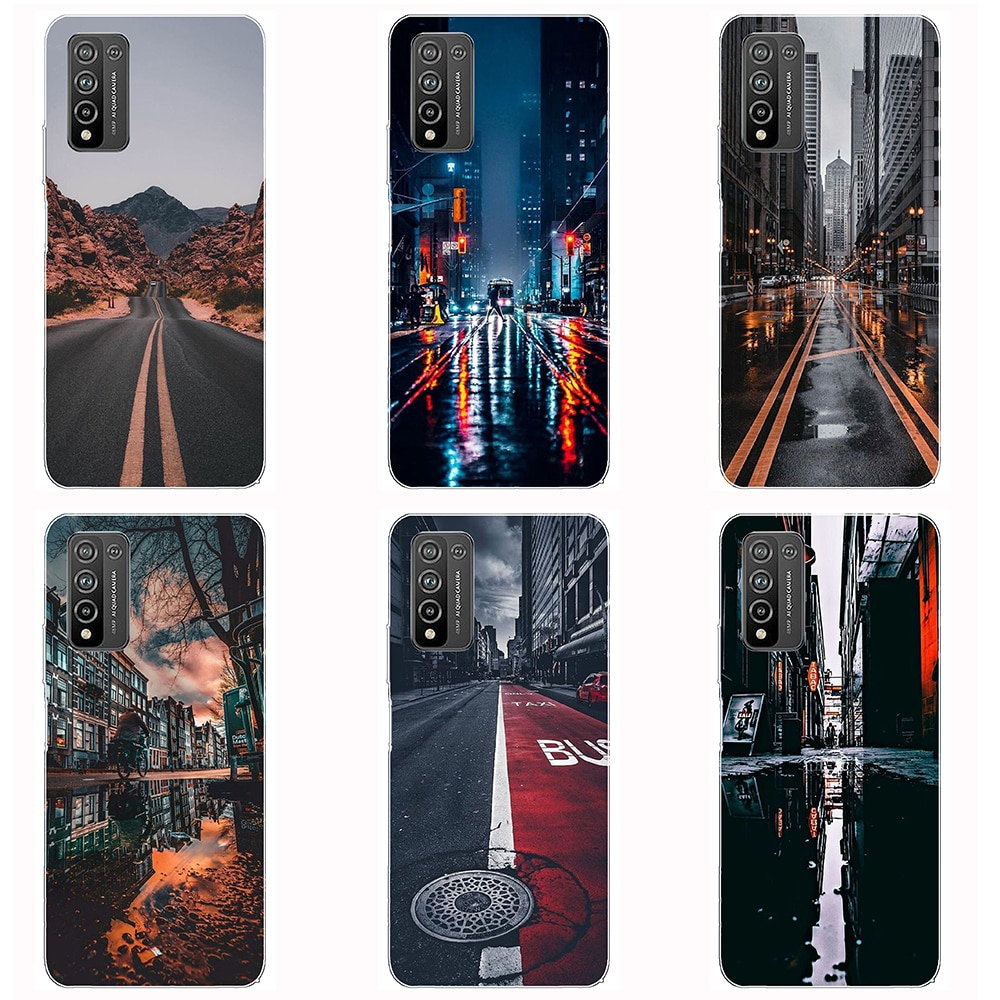 Silicon Case for Huawei Honor 10X Lite Soft Tpu Luxury Shell Phone Cover 360 Full Protection Shockproof Fundas Coque Etui Bumper