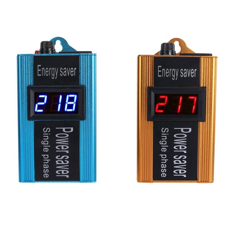 Intelligent Power Saver Energy Saving Devices Smart Power Factor Saver Electricity Saving Box 100KW, US Plug