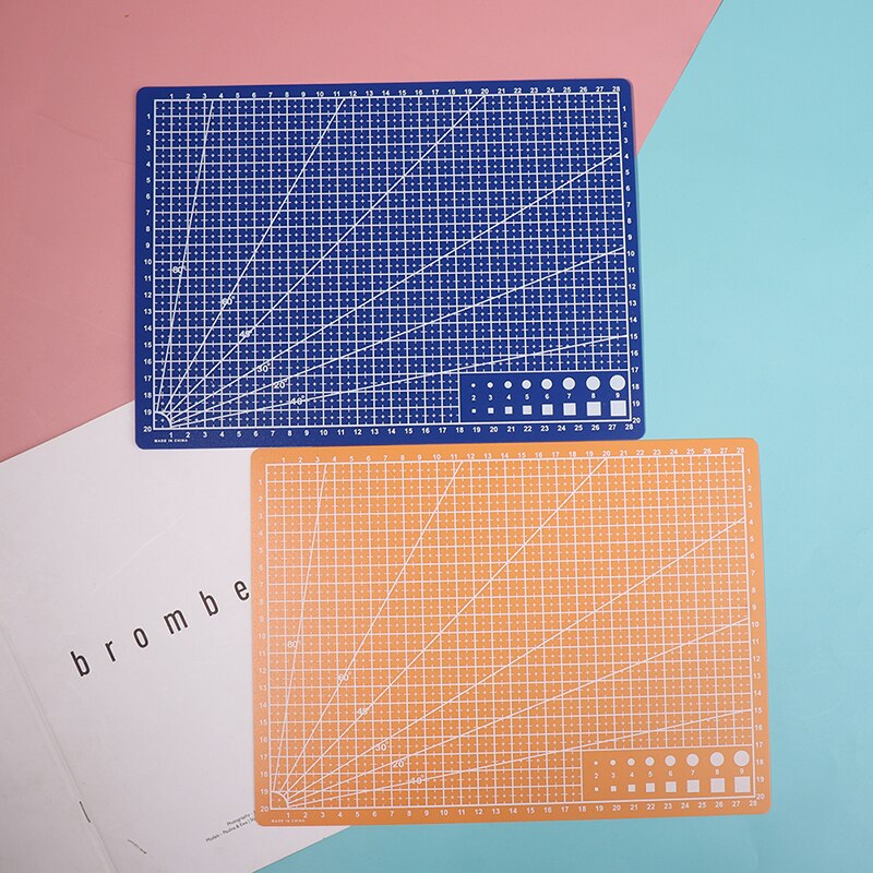 A4 Cutting Mat Self Healing Pad Printed Grid Lines Board Craft Model Tool