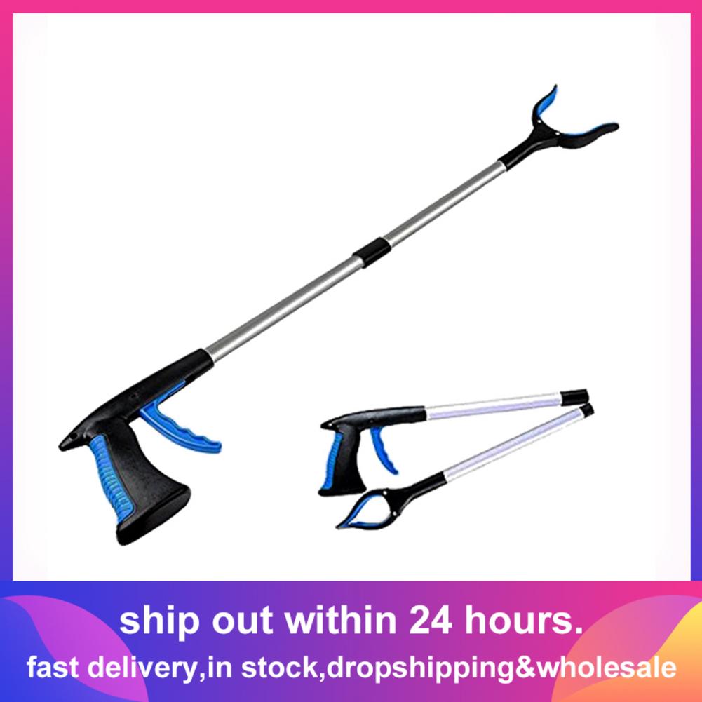 Foldable Litter Reachers Pickers Pick Up Tools Gripper Extender Grabber Picker Collapsible Garbage Pick Up Tool Grabbers