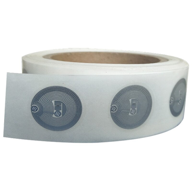 100pcs 13.56mhz 1K Tag Label Sticker Paper UID Rewritable Block 0 UID Changeable ISO14443A