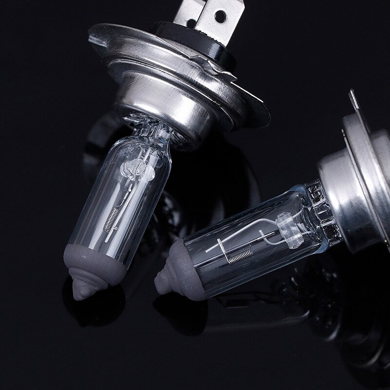 Bombillas de xenón, 4 Uds., H7 12V 55W 1500LM, gran poder, Super blanco, halógeno, fuente de luz de , Blanco niebla