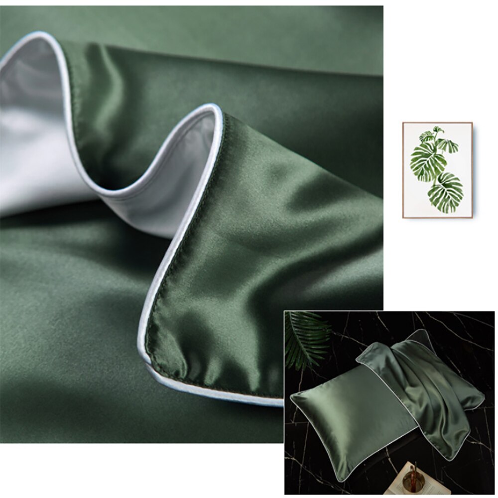 Echte zijden kussensloop voor haar en huid 19mm natuur moerbei zijden kussensloop superzachte body kussensloop één zijde zijden