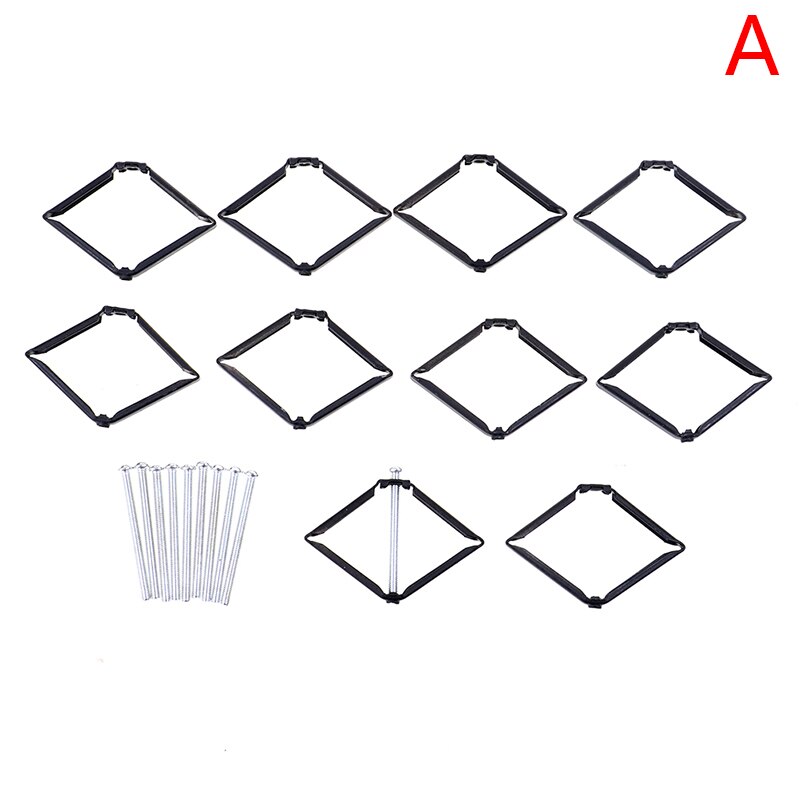 1 Set de montaje en pared interruptor caja de herramienta de reparación de escondite secreto 86mm interruptor Cassette reparación varilla de soporte electricista Accesorios: A