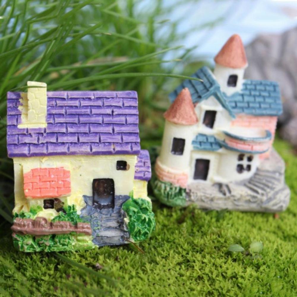 Micro Landscape Decor Miniature Fairy Garden House DIY Craft Ornament