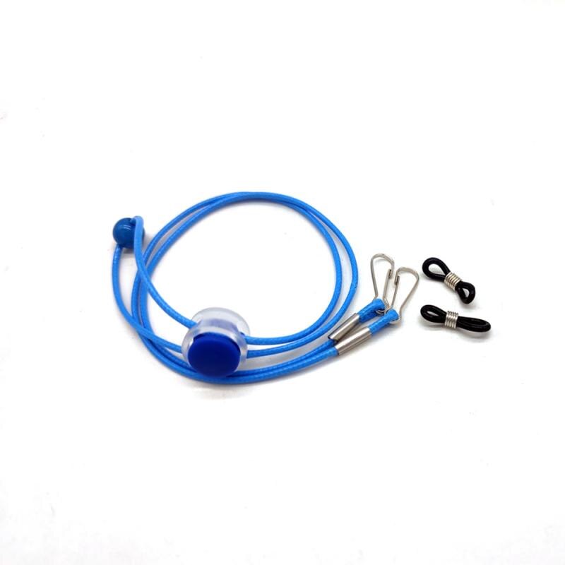 Cuerda ajustable para colgar mascarilla, accesorios para mascarillas, soporte para gafas, cuerda para colgar en la oreja, dos ganchos, manos libres: 04