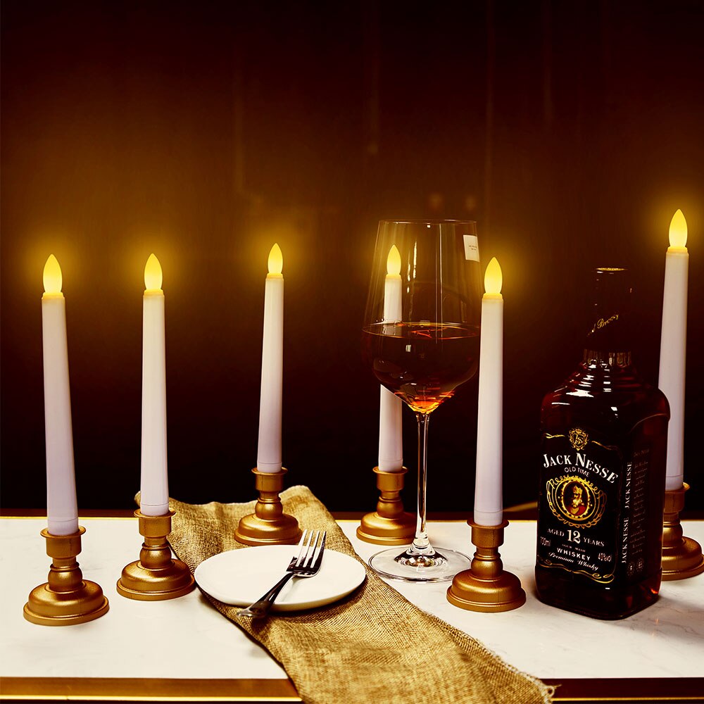 Bougies décoratives à piles Led mando a distanciaCandles | Petits lampes à thé, bougies électroniques de fête