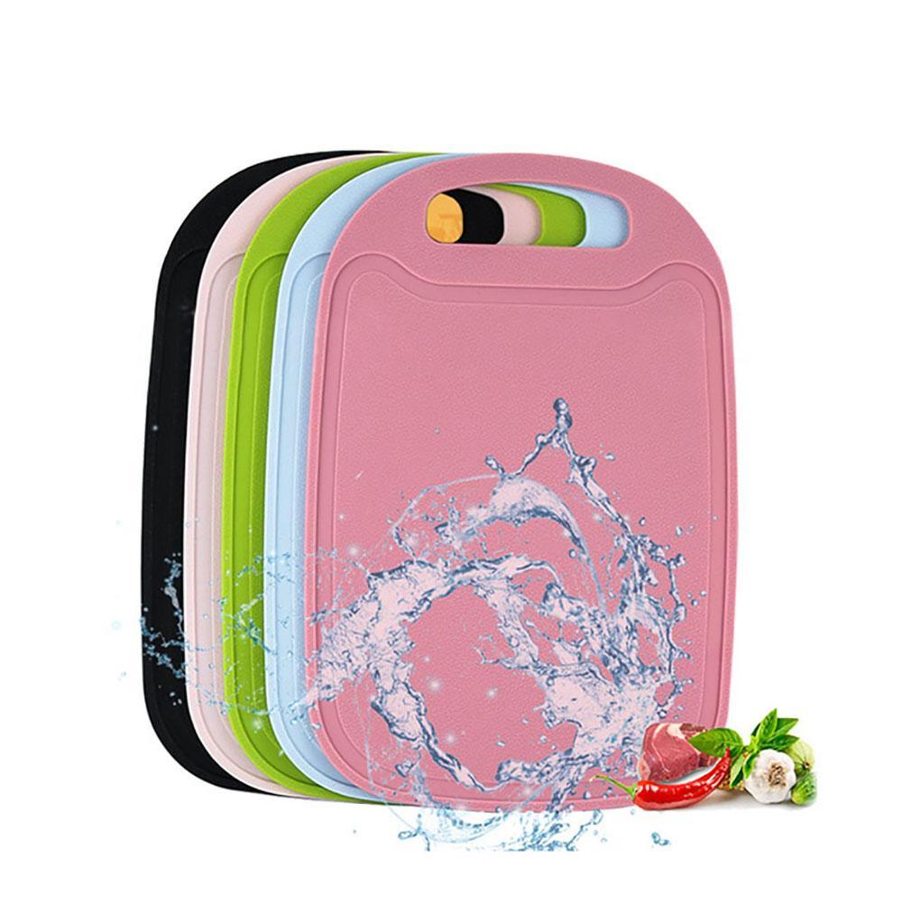 Placa de corte plástico alimentos classificação placas acampamento ao ar livre legumes frutas carnes pão para cortar blocos ferramenta
