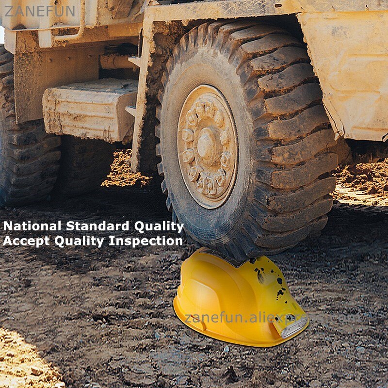 Solar Fan Safety Helmet With LCD Display Light Power Bank Safety Hard Hat Protective Cap Construction Workplace Outdoor Working