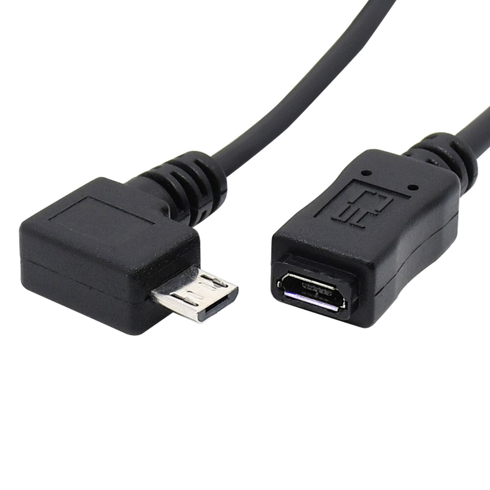 Micro USB extension cable 50cm 20cm 5pin V8 male to female extender for mobile phone tablet