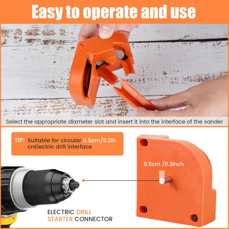Boorslijper - Professionele borenslijper voor alle bits, elektrische boorslijper, boorreparatieset voor slijpen